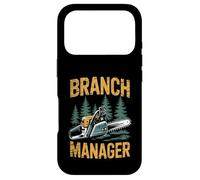 Funny Woodworker Logger Branch Manager Arborist Lineman Work Coque pour iPhone 17 Pro