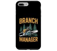 Funny Woodworker Logger Branch Manager Arborist Lineman Work Coque pour iPhone 7 Plus/8 Plus