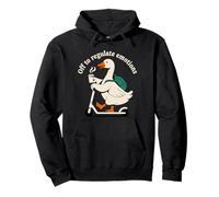 Funny Work Mental Health Oie Sweat à Capuche