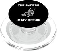 Funny Working From Home The Garden Is My Office Hommes Femmes PopSockets PopGrip pour MagSafe