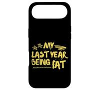 Funny Workout My Last Year Being Fat Fitness Motivation Coque pour iPhone Air