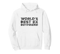 Funny World's Best Ex Boyfriend Humour Couples Girlfriend Sweat à Capuche