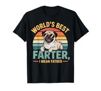 Funny World's Best Farter I Mean Fête des pères The Dog Father T-Shirt
