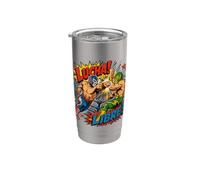 Funny Wrestling - Lucha Libre - Catcheur Gobelet isotherme en acier inoxydable double paroi