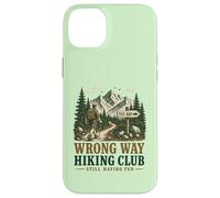 Funny Wrong Way Hiking Club Still Have Fun Trail Hiker Coque pour iPhone 14 Plus