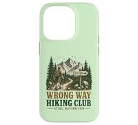 Funny Wrong Way Hiking Club Still Have Fun Trail Hiker Coque pour iPhone 14 Pro