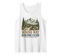 Funny Wrong Way Hiking Club Still Have Fun Trail Hiker Débardeur