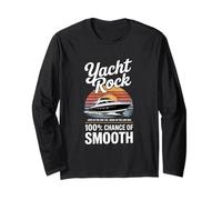 Funny Yacht Rock : 100 Chances de réussir à Le dire en Douceur Manche Longue
