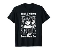 Funny Yeah I'm Emo Eating Milfs Out Apparel T-Shirt