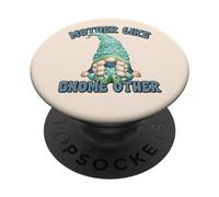 Funny Yoga Teacher GNOME Graphic for Grandma Life Yoga Mom PopSockets PopGrip Adhésif