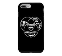 Funny You are Here Dystopian Venn Diagramme English Teacher W Coque pour iPhone 7 Plus/8 Plus