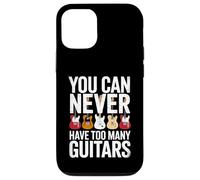 Funny You Can Never Have Too Many Guitars Saying Humour Coque pour iPhone 12/12 Pro