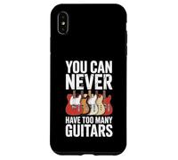 Funny You Can Never Have Too Many Guitars Saying Humour Coque pour iPhone XS Max