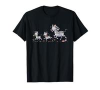 Funny Zebra Mom Mama Kids Girls Women Mother's Day T-Shirt