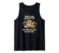 Funny Zeus Meme - Dieu Grec Ancien - Mythologie de la Grèce Débardeur
