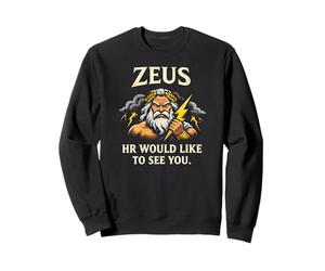 Funny Zeus Meme - Dieu Grec Ancien - Mythologie de la Grèce Sweatshirt
