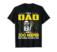 Funny Zoo Keeper Dad Fête des Pères T-Shirt