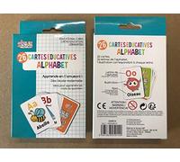 FUNNYCOOK - CARTES ÉDUCATIVES ALPHABET - FLASH CARDS - ÉDUCATIF - ENFANT