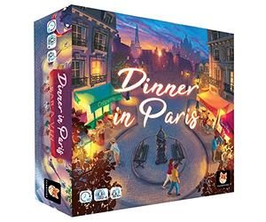 Funnyfox - Dinner in Paris - Jeu de stratégie - Plongez dans Le Milieu de la Restauration - 10+ - de 2 à 4 Joueurs