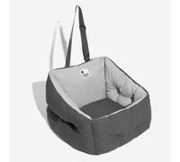 FUNNYFUZZY Siège auto protecteur pour chien - Siège simple, étanche, surélevé et épais - Gris
