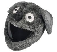 FunnyRiders Housse Casque Moto Amusante - Couvre-Casque Intégral Amusant & Mignon - Accessoires Moto, Protection Contre Poussière, Rayures - Fait à la Main en Pologne - Taille Universelle