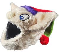 FunnyRiders Housse Casque Moto Amusante - Couvre-Casque Intégral Amusant & Mignon - Accessoires Moto, Protection Contre Poussière, Bosses, Rayures - Fait à la Main - Taille Universelle (Elf)