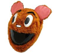 FunnyRiders Housse Casque Moto Amusante - Couvre-Casque Intégral Amusant & Mignon - Accessoires Moto, Protection Contre Poussière, Bosses, Rayures - Fait à la Main en Pologne - Taille Universelle