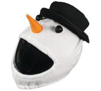 FunnyRiders Housse Casque Moto Amusante - Couvre-Casque Intégral Noël Amusant & Mignon - Accessoires Moto, Protection Contre Poussière, Rayures - Fait à la Main - Taille Universelle