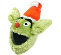 FunnyRiders Housse Monstre de Noël Casque Moto Amusante - Couvre-Casque Intégral Amusant & Mignon - Accessoires Moto, Protection Contre Poussière, Bosses, Rayures - Taille Universelle