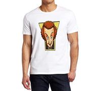FunnyWear Home Alone Marv Shirt Custom Made T-Shirt White Yellow Black Red Mens Women T Shirt 100% Cotton(Medium)