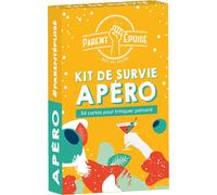 Funomenum - Parent Epuisé : Kit De Survie Apéro - Jeux De Société - Jeux De Cartes - Jeux Enfants À Partir De 4 Ans - 2 Joueurs - Version Française.[E1701]