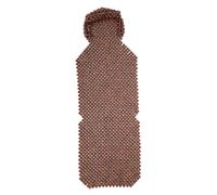 FUNOMOCYA 1 pièce Coussin de Siège Perles de Bois Housse de Voiture Rafraîchissante pour Confort Optimal Coussin été Respirant et Massant Compatible Plupart des Sièges de