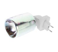 FUNOMOCYA 1 Pièce Lampes aromatiques Chauffe-Bougie en Verre 3D Chauffe-Parfum brûle-Cire à bulbe Chauffe-Bougie électrique Chauffe-Cire Fondant Chauffe-Bougie sans fumée Un Verre