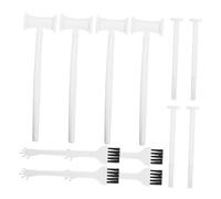 FUNOMOCYA 10 Ensembles Kit Archéologie pour Garçon Fille Outils de Fouille avec Burin Pinceau et Marteau Éducatif de Creusement Dinosaure pour Apprentissage Stem et Découverte Historique