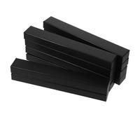 FUNOMOCYA 10 pièces Boîte de Rangement Pliante pour Éventails Carton Renforcé Lot de Coffrets Noirs avec Couvercle Organisateur Élégant pour Éventails Chinois Traditionnels Protection pour