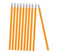 FUNOMOCYA 10 Pièces Crayon de Marquage Hb pour Menuisier Crayon de Construction Pratique pour et Marquage Fournitures Scolaires et Bureau avec Gomme Blanche et Tige Jaune