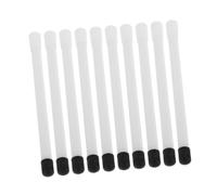 FUNOMOCYA 10 pièces Extension Valve Pneu Blanc Prolongateur Valve Coudée Antifuite Compatible Véhicules Voiture Scooter Kit Adaptateur Gonflage