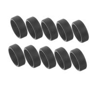 FUNOMOCYA 10 pièces Lot de Bagues Silicone pour Hommes Anneaux Sportifs Élastiques et Doux pour Peau Résistants à Exercice et Usage Extérieur Confortables et Antidérapants