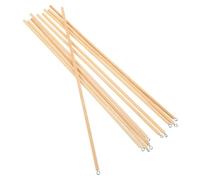 FUNOMOCYA 10 pièces Lot de Bâtons Bois Solide pour Marionnettes à Main Baguettes de Contrôle Stables et Précises pour Marionnettes Ombres DIY Outil de Manipulation Artisanale