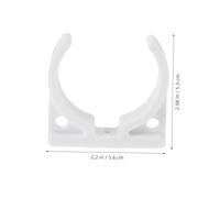 FUNOMOCYA 10 pièces Lot de Clips de Fixation pour Tuyau de Filtre à Eau Compatibles avec Purificateurs Installation Facile et Maintenance sans Effort