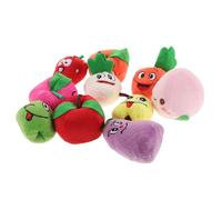 FUNOMOCYA 10 pièces Lot de Marionnettes à Doigts Fruits Jouets Éducatifs Interactifs pour Tout-Petits Poupées Douces pour Raconter des Histoires et Stimuler Apprentissage des Garçon Fille