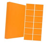 FUNOMOCYA 100 Feuilles Papier pour Origami et Bricolage de Peinture Pure Pâte de Bois Facile à Plier Couper pour Diy et Décoration Intérieur