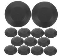 FUNOMOCYA 100 Pièces Bouchons Plastique Nylon Pour Meubles et Voitures Caches Vis Capuchons Décoratifs Pour Boutons Auto Installation Facile Résistants et Esthétiques