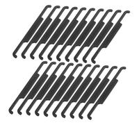 FUNOMOCYA 100 Pièces Clips de Fixation pour Coussins de Siège Auto Crochets Plastique et Acier pour Maintien Stable des Housses et Coussins de Voiture Accessoires de Protection et