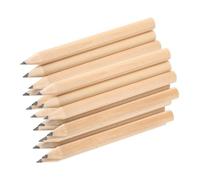 FUNOMOCYA 100 Pièces Crayons de Golf Miniatures Non Taillés Bois Rond Lot de Adaptés Aux Préscolaires et Tout Petits pour Score Polyvalent