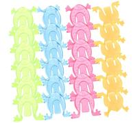 FUNOMOCYA 100 Pièces Lot de Mini Grenouilles Sauteuses Jouets Éducatifs pour Garçon Fille Jeux Amusants pour Fête et Classe Couleurs Aléatoires pour Activités Intérieures