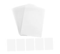 FUNOMOCYA 100 pièces Plastification Transparentes Mils Film Thermoplastique Imperméable pour Protection Photo par Paquet Compatible Plastifieuse Finition Anti-reflet