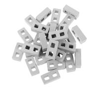 FUNOMOCYA 100 Pièces Simulated Dollhouse Building Blocks Realistic Tiny Bricks for Miniature Garden Landscaping and Architectural Model Accessories
