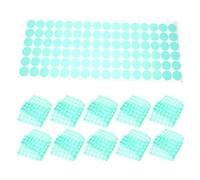 FUNOMOCYA 1000 Pièces Heat Resistant Masking Tape Discs High Temp Pet Adhesive Circles For Powder Coating Spray Painting Thermal Protection