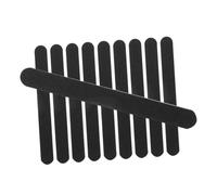 FUNOMOCYA 12 Bâtonnets de Ponçage Double-face Robustes pour Modèles en Plastique, Tampons de Polissage Noirs en Éponge Abrasive, Création D'artisanat Délicat